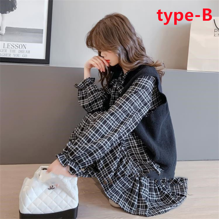 レディース ワンピース 学生風 ミニ丈 シャツワンピ プリーツワンピ