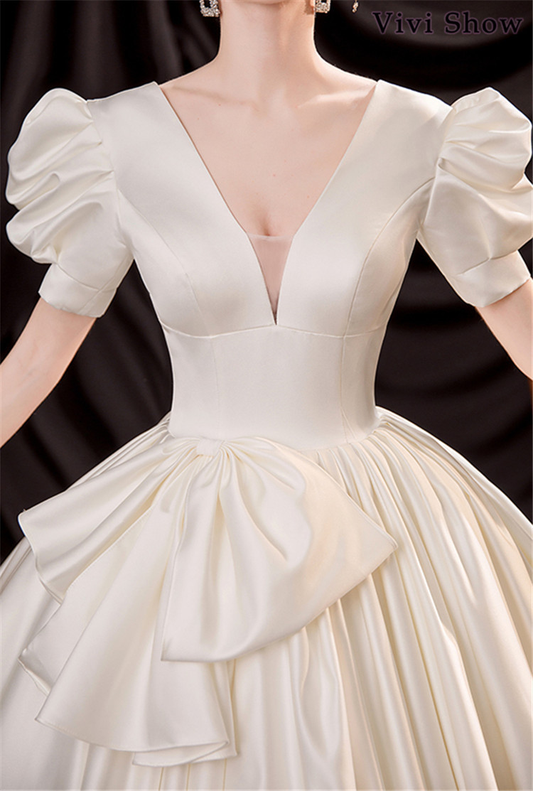 xウェディングドレス 結婚式 花嫁 プリンセスドレス 白ドレス ロングドレス ウェディング 極上品