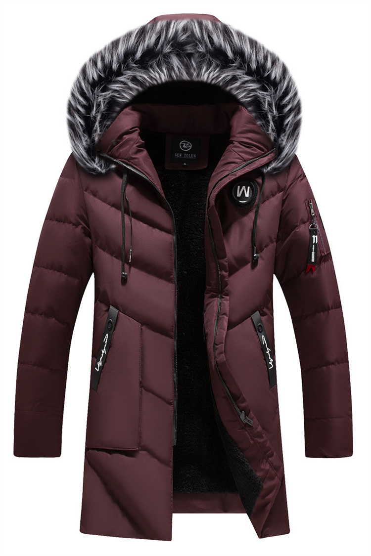 ダウンジャケット メンズ ダウンコート フード付き　大きいサイズ　カジュアル 厚手 防風防寒 冬服