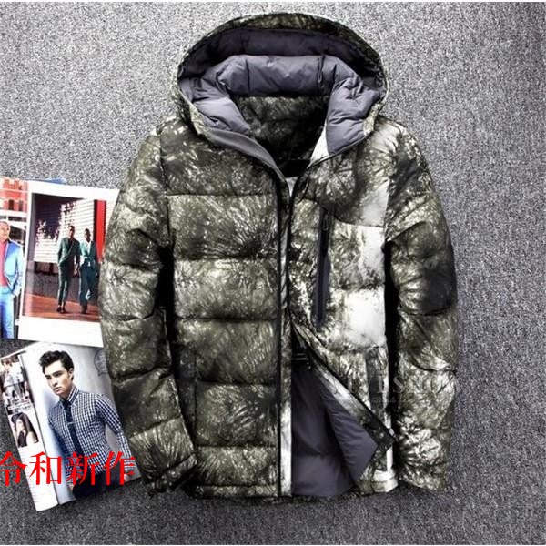 ダウンジャケット メンズ 大人気 コート ブルゾン 厚手フード付き 3色