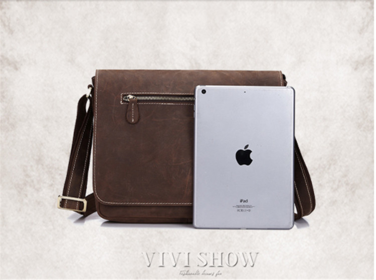 本革 メンズ ショルダーバッグ A4 斜めがけ メッセンジャーバッグ 厚手