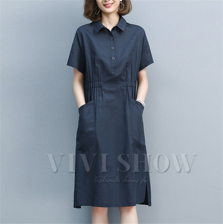 夏 ワンピース ロング 襟付き 半袖 着痩せ きれいめ 春秋 楽天市場】【先着100名3990円】ポロワンピース レディース