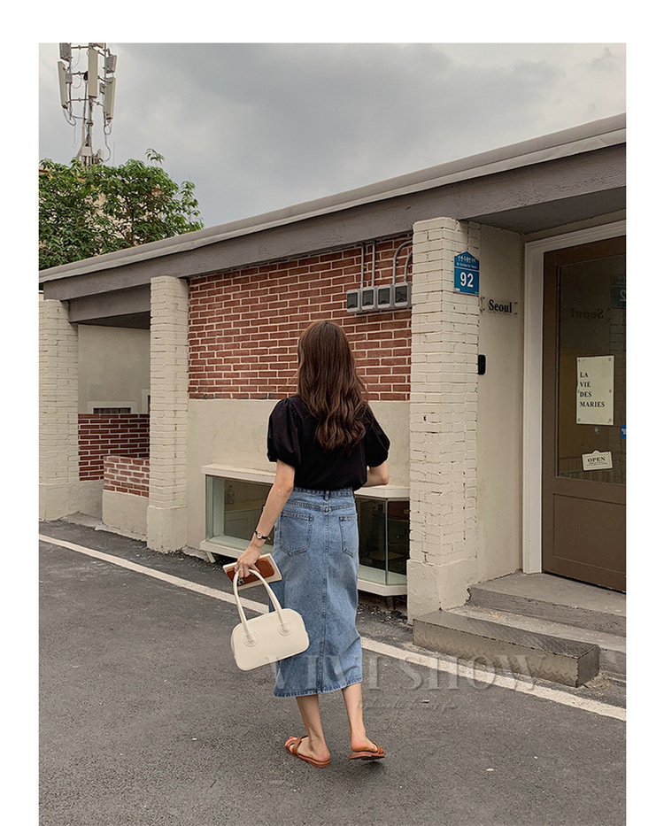 Tシャツ レディース 半袖 トップス パフスリーブ 薄手 ゆったり カットソー おしゃれ 大人 春夏新作 :eap151:VIVISHOW 通販  