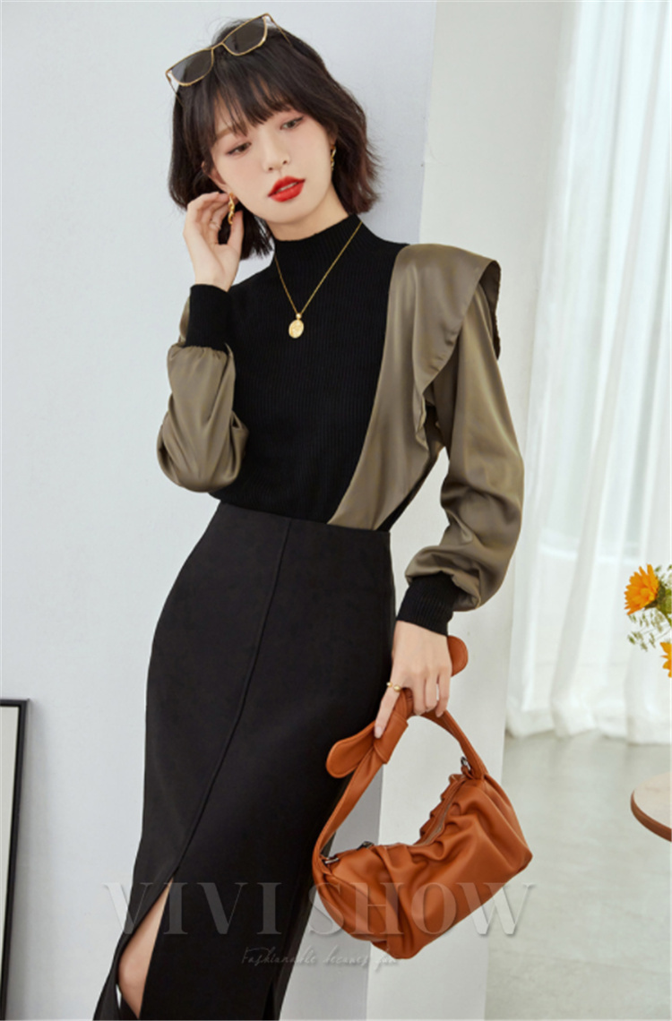 ブラウス 韓国ファッション 着痩せ トップス シャツ ?袖 夏服