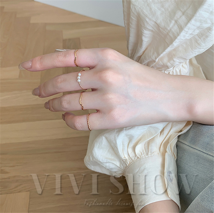 指輪　まとめ売り　5個セット レディース リング 指輪 5点セット 重ねづけ 重ね付け デザインリング