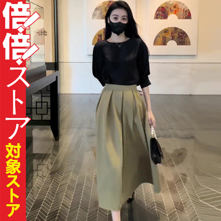 セットアップ レディース 春 春夏 春服 レディース セットアップ 韓国? セットアップ レディース 春夏 オシャレ 通勤 半袖ブラウス
