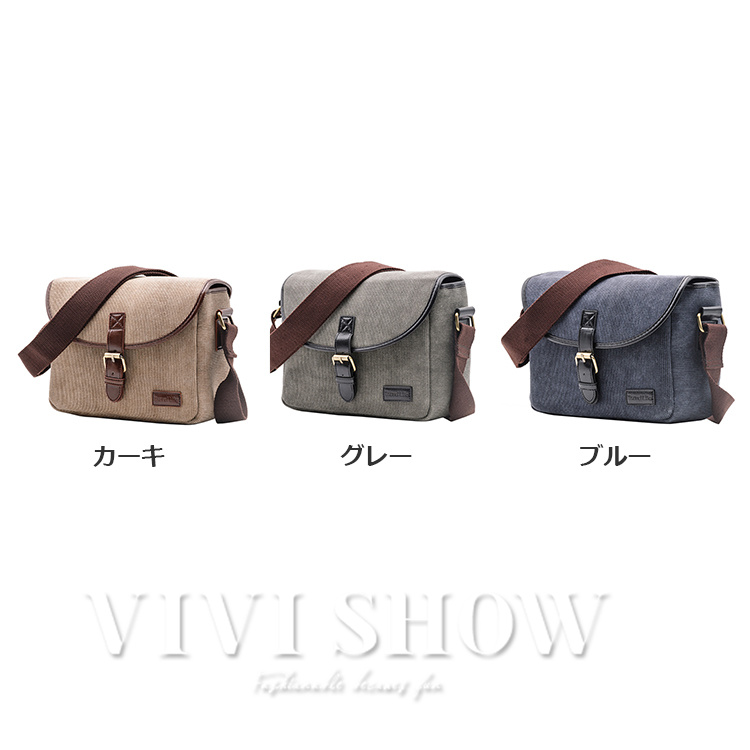 1/6 レトロ 一眼レフカメラ ＆ 帆布×本革 カメラバッグ i-b002A 71-bNsbCufL._UY300_.jpg