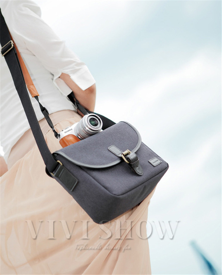 1/6 レトロ 一眼レフカメラ ＆ 帆布×本革 カメラバッグ i-b002A 71bu6byN+mL._UY900_.jpg
