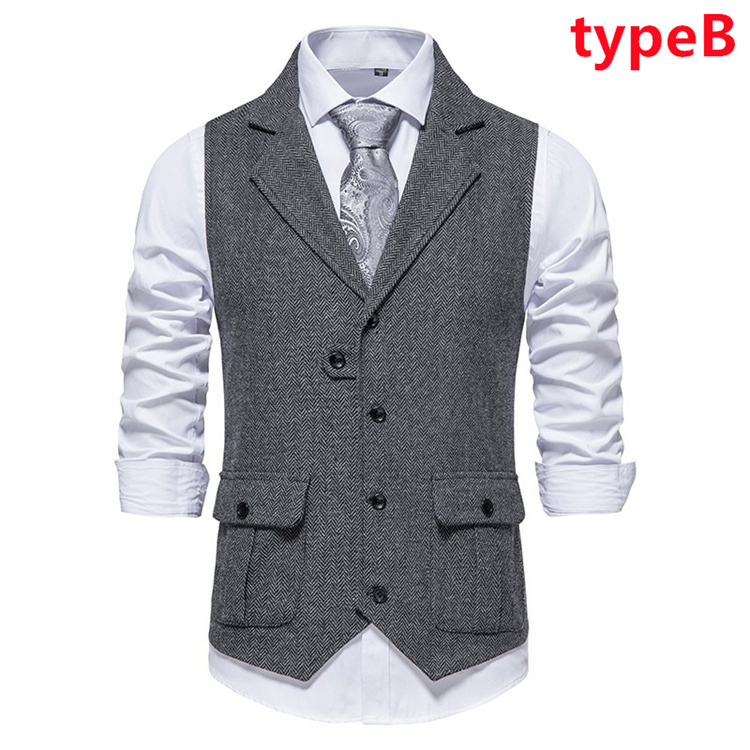 ベスト メンズ ジレー スーツベスト チョッキ フォーマルベスト