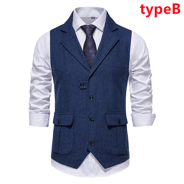 ベスト メンズ ジレー スーツベスト チョッキ フォーマルベスト