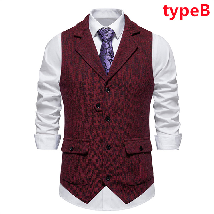 BG ウェットスーツベスト 黒・赤 006エンジ フォーマルベスト単品レンタル TUXEDO STATION 東京・横浜・大阪