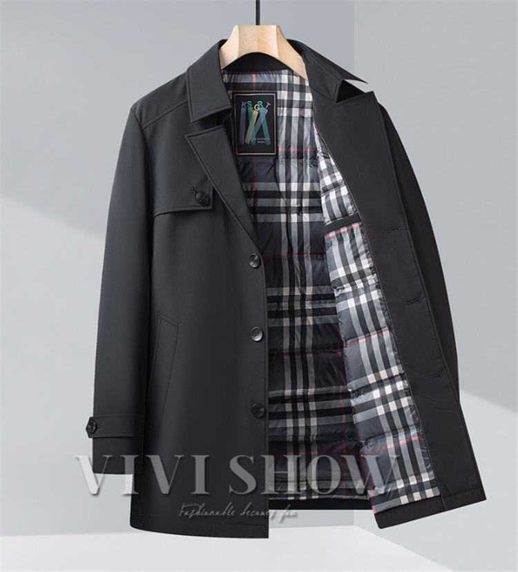 VAN チェック柄 ダウンジャケット LL Unisex Color block check pattern reversible down jacket 男女