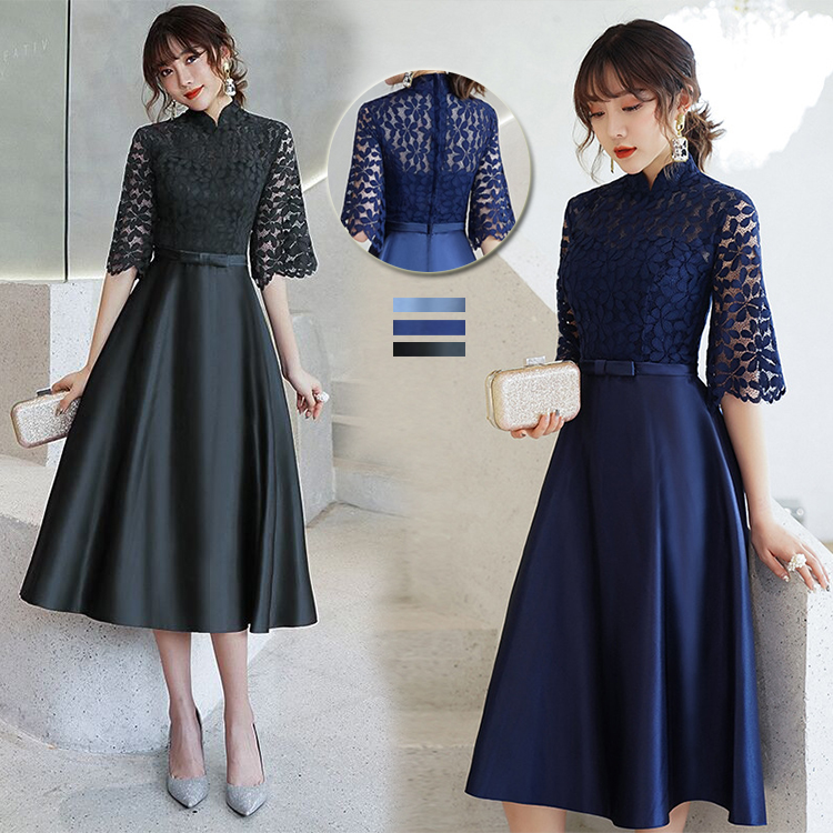 フォーマルドレス5点セット【ドレス(S)/上着/靴/バッグ/ご祝儀袋】結婚式 ese020-01.jpg