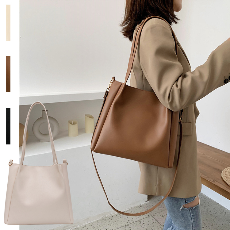 ショルダーバッグ ボストンバッグ トートバッグ ハンドバッグ レディース PUレザー 斜めがけ 肩掛け 大人 軽量 大容量 通勤 通学 お出かけ ese078-01.jpg