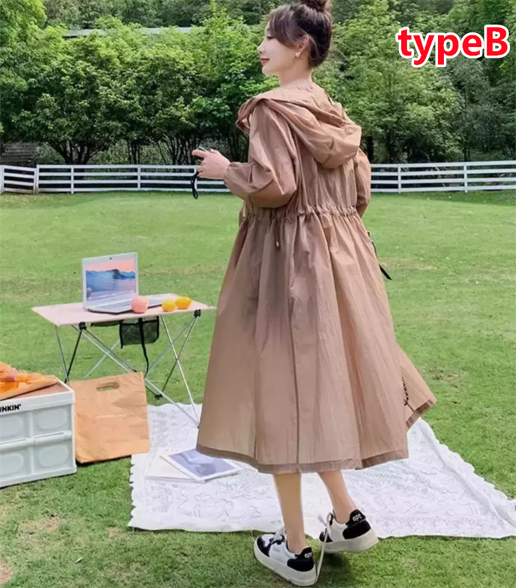 ラッシュガード パーカー 長袖 ジップアップ レディース ロング丈