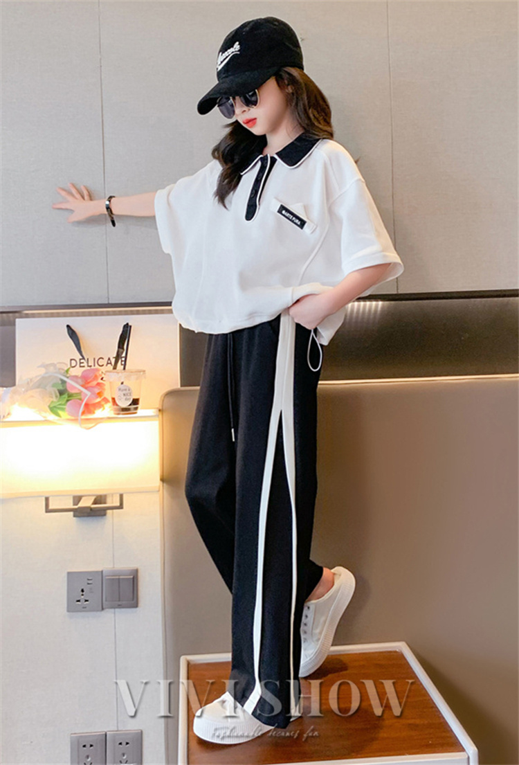 キッズ ジュニア 女の子 上下 子供服 セットアップ おしゃれ ゆったり