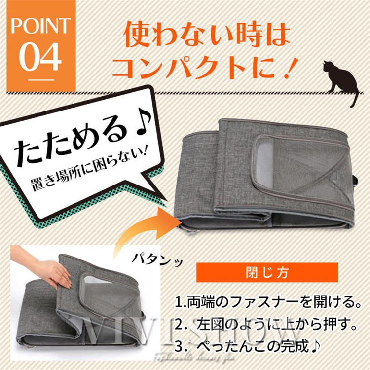 ペットキャリーリュック バッグ 猫 犬 大型 ケース 折りたたみ 猫用