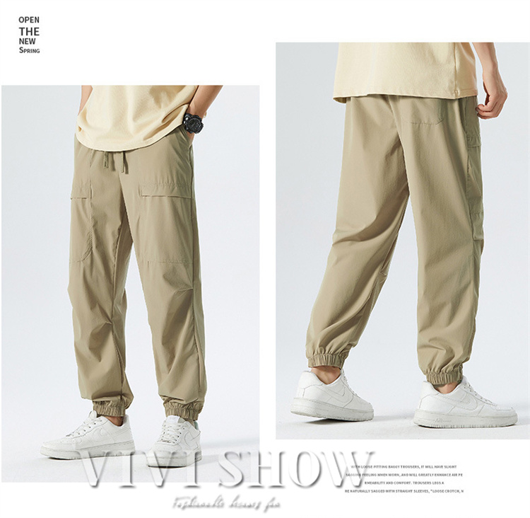 メンズ ロング パンツ ボトムス ズボン 動きやすい シンプル