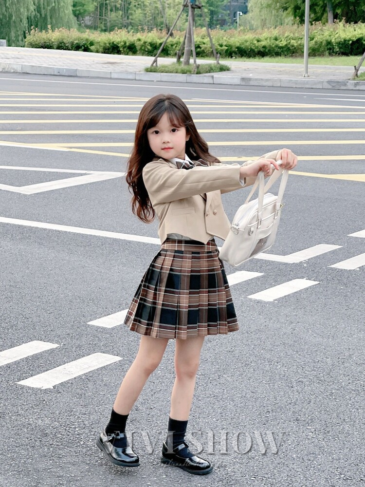 入学式 女の子 服 スーツ リボン 結婚式 発表会 チェック スカート