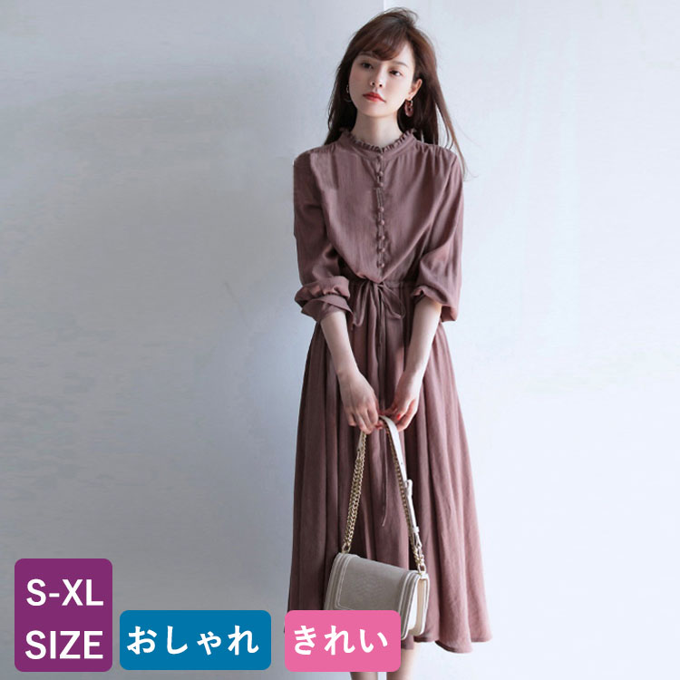 レディース ワンピース トップス チュニック ゆったり おしゃれ きれい