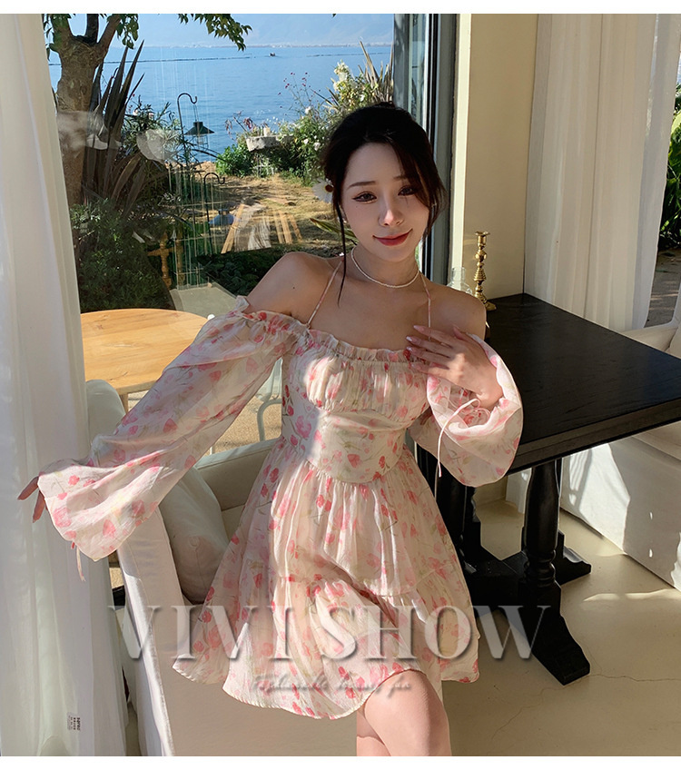 春夏のミニ丈ワンピース❤️オフショルダーで可愛くデートや女子会に！ セール】オフショルダーミニワンピース 可愛い夏服（ドレス