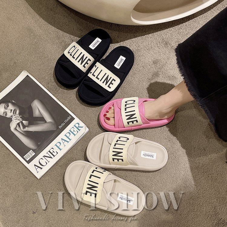 特価【Juicy Couture】エンボス ロゴ 厚底 サンダル ピンク 美脚 厚底 サンダル レディース 美脚効果 ミュールサンダル