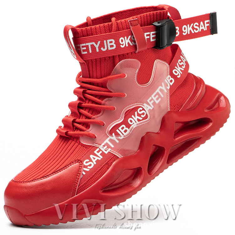 安全靴 作業靴 ハイカット おしゃれ メンズ 男性 軽量 耐滑 作業用