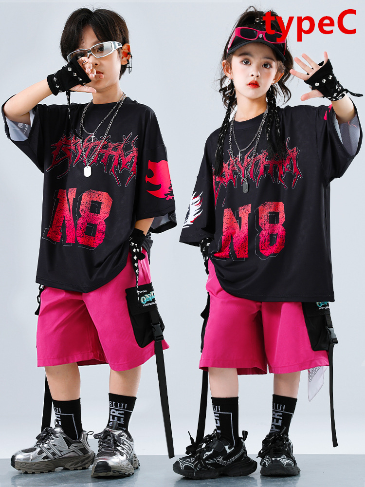 ダンス 衣装 ヒップホップ ダンストップス HIPHOP キッズダンス衣装