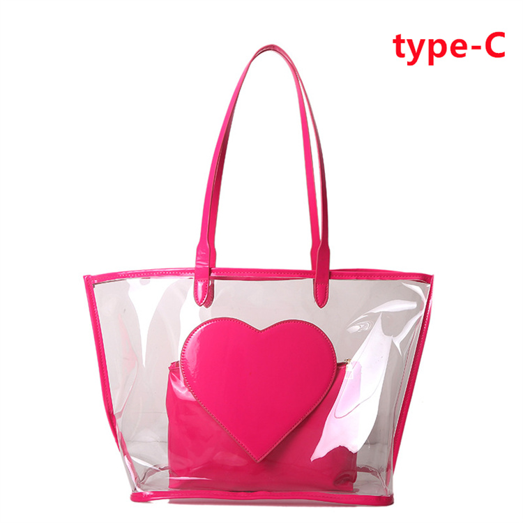 レディース バッグ トートバッグ クリアバッグ おしゃれ カジュアル