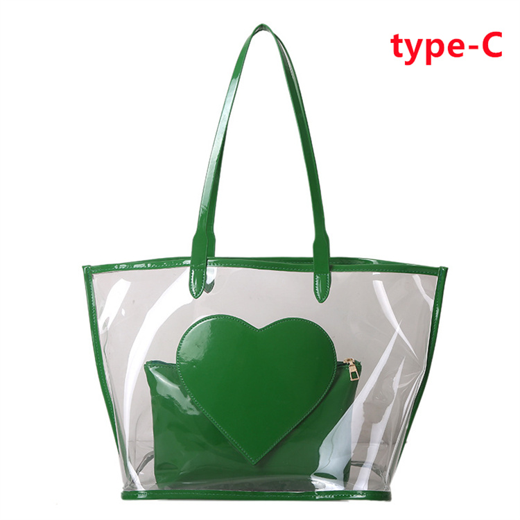 レディース バッグ トートバッグ クリアバッグ おしゃれ カジュアル