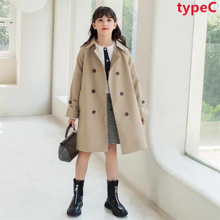 トレンチコート 子供 チェスターコート キッズ スプリングコート