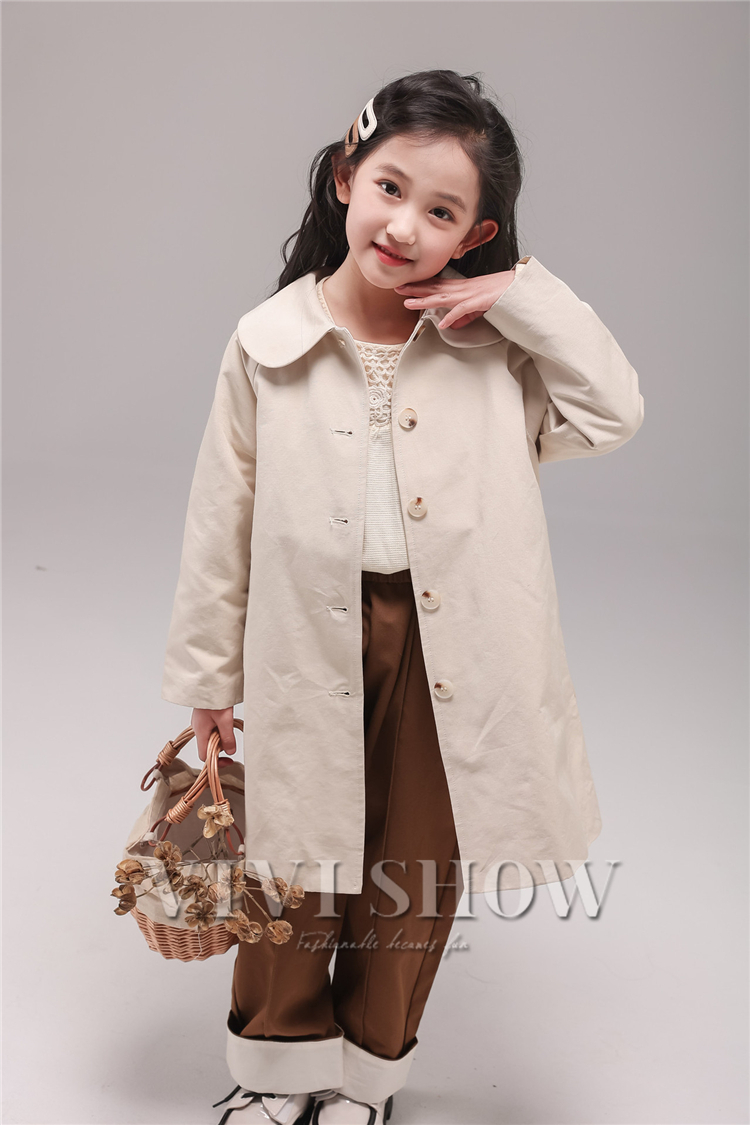 トレンチコート キッズ 子供服 女の子 アウター ロングコート ジャケット ベビー服 赤ちゃん  子...