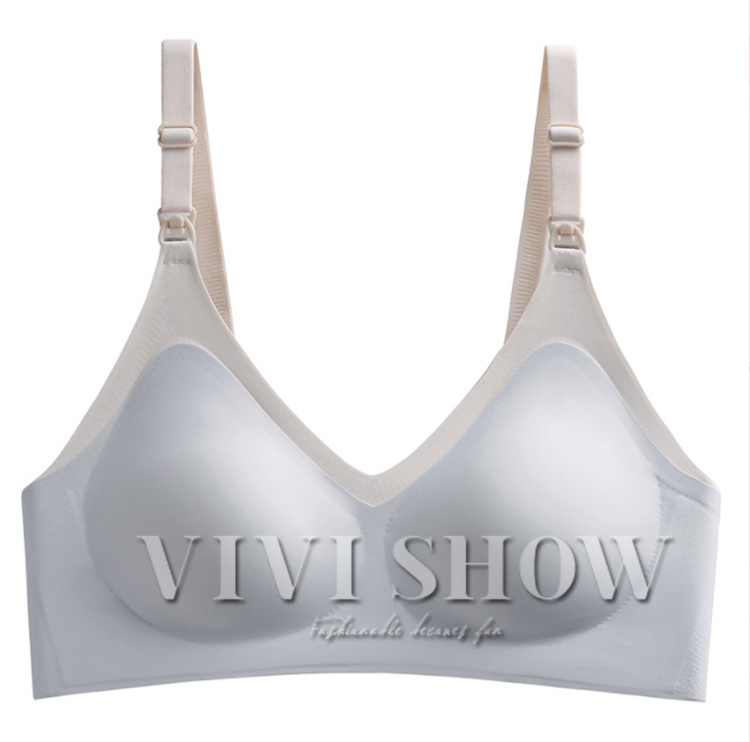 授乳ブラ 授乳ブラジャー マタニティブラ ノンワイヤー 前開き 綿 大きいサイズ スポーツブラ｜vivishow777｜02