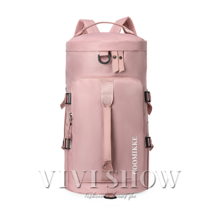 大容量♥2WAY♥ピンクボストンリュック Amazon | ボストンバッグ 円筒型 リュック 防水 28L 大容量