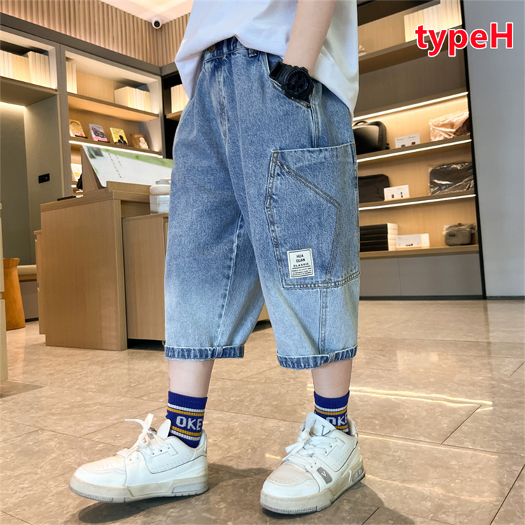 キッズ ジュニア ハーフパンツ デニム 男の子 ボトムス 子供服