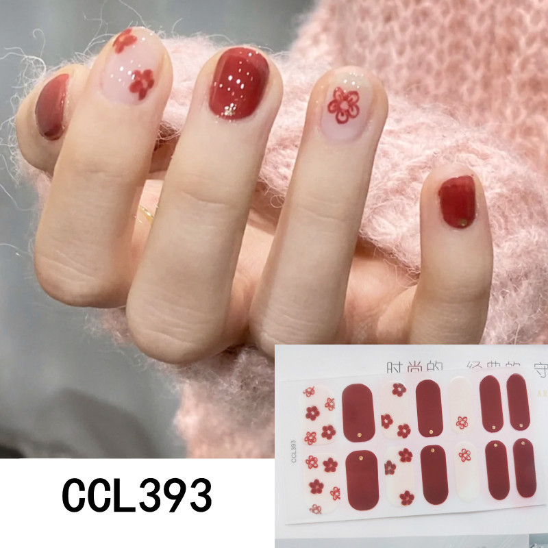 3枚入 人気可愛い INS 3Dネイルシール ジェルネイルシール