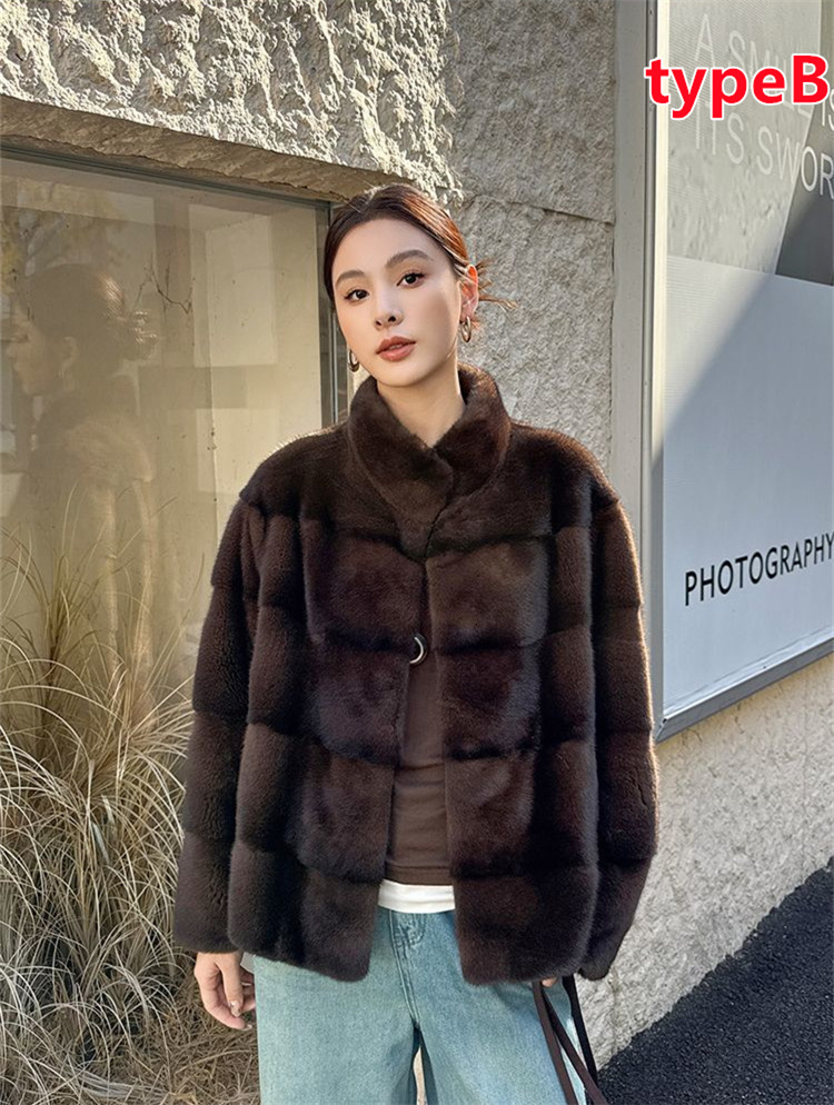 毛皮コート ファーコート レディース コート ボリュームファー