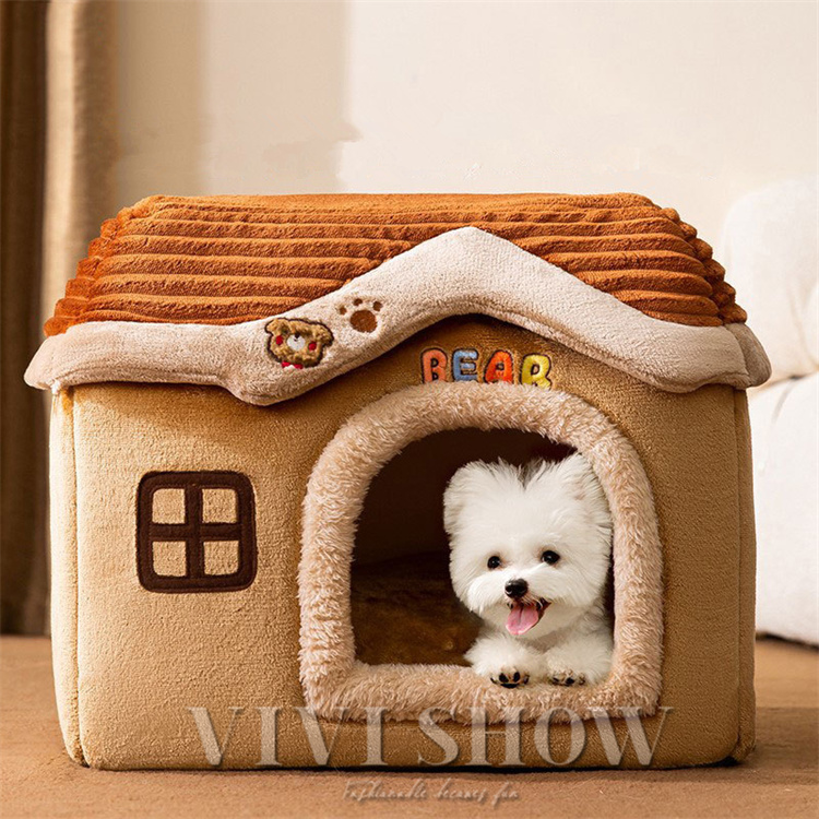 ペットベッド ドーム型 ペットハウス 犬猫用 室内用 オールシーズン