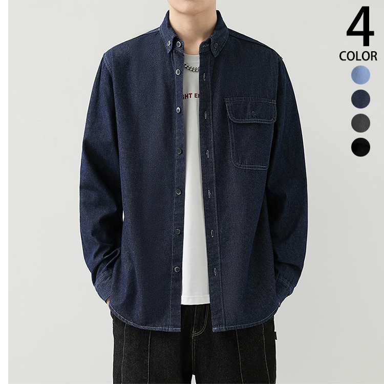 メンズシャツ長袖L.LL まとめ売り　15枚 fse159-01.jpg