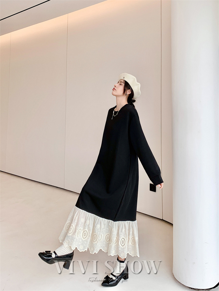 INDIVI ジャケット＋前開きロングワンピース 2点セット 【喪服