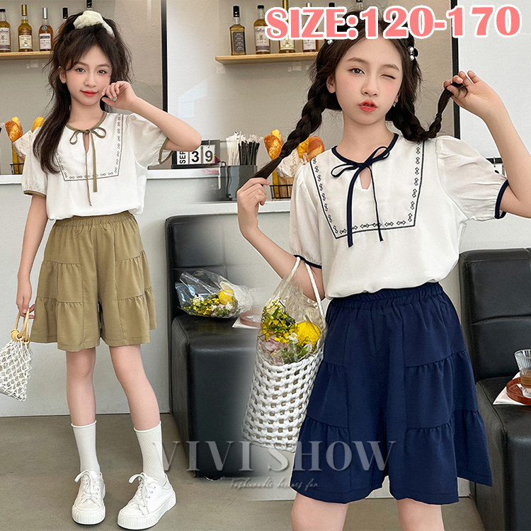 子供服 セットアップ キッズ 女の子 半袖 上下セット 韓国子供服
