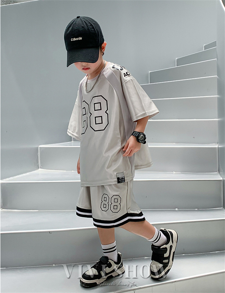 boys夏服セット150 子供服 夏 セットアップ 男の子 スポーツ 上下セット キッズ
