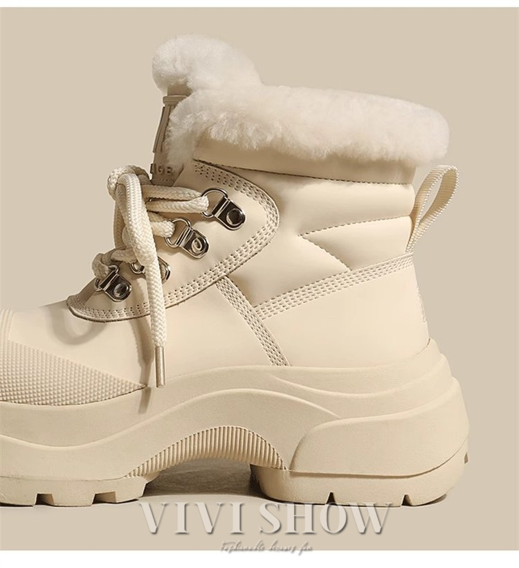 ムートンブーツ スニーカー裏ボア レディース 防寒 裏起毛 女性 靴