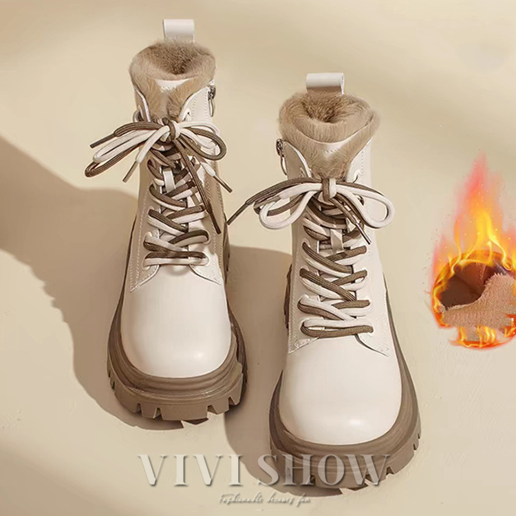 スノーブーツ ハーフブーツ 裏起毛 美脚 ハーフ丈 ブーツ レザーブーツ