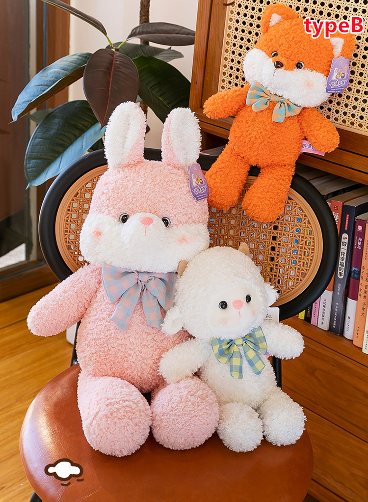 大型　薔薇　ローズ　うさぎ　ウサギ　ラビット　テディベア　ぬいぐるみ　置物　人形 うさぎ ぬいぐるみ リアル ウサギ 兎 可愛い ウサギのぬいぐるみ 置物