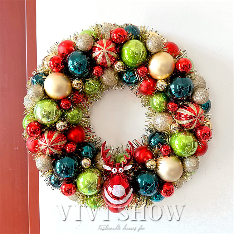 クリスマス リース ナチュラルリース クリスマスリース 玄関リース