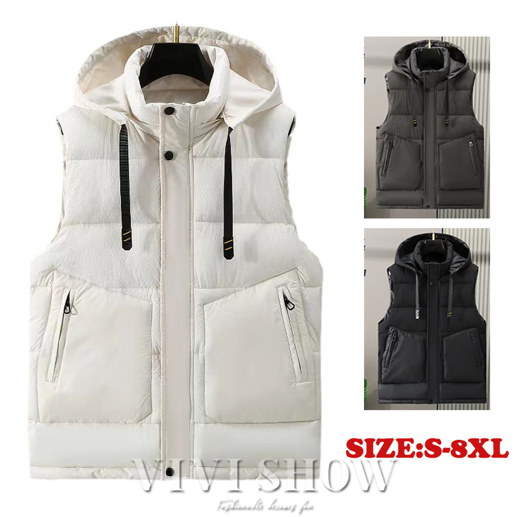ダウンベスト メンズ 中綿 ベスト 袖なし おしゃれ 男性 アウター