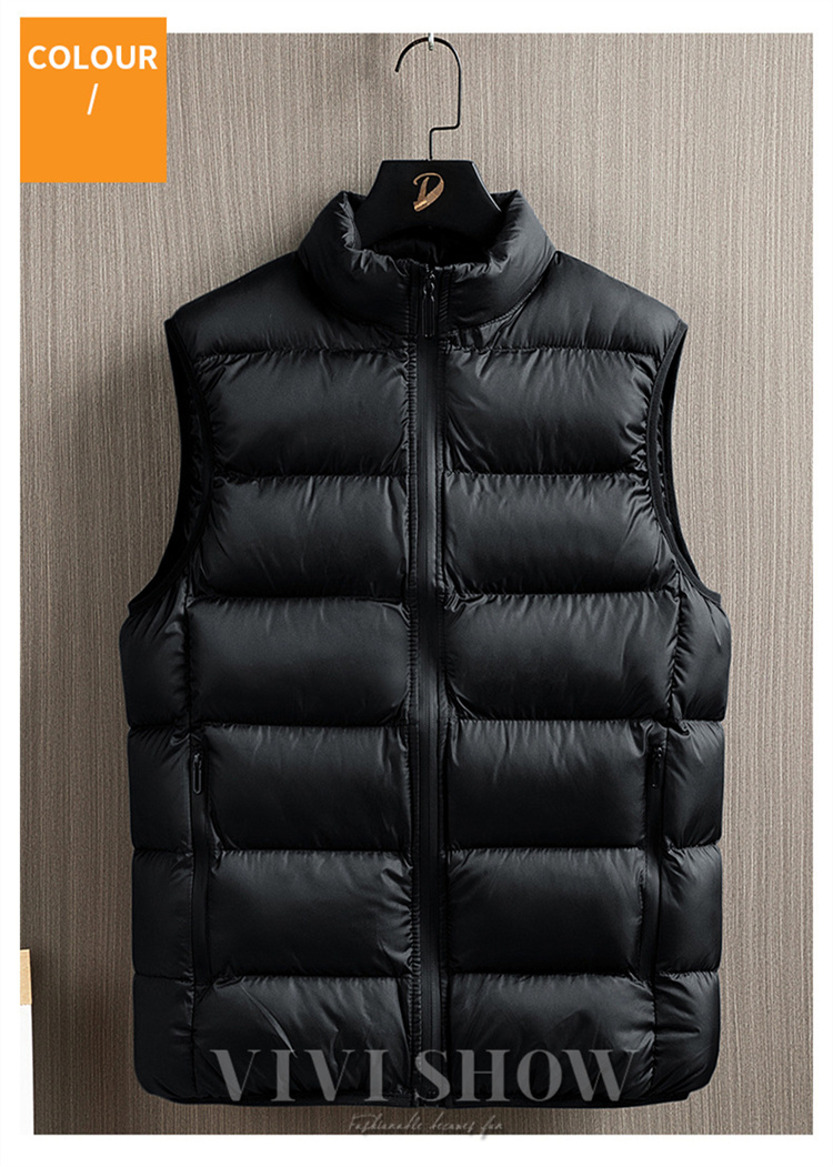ダウンベスト メンズ 大きいサイズ 中綿ベスト ベスト シンプル 秋 冬