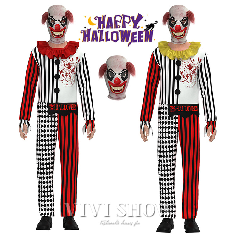 マジカルピエロ ハロウィン ピエロ コスプレ 手品師 衣装 サーカス 