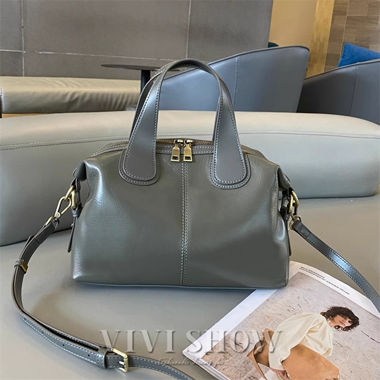 本革 ショルダーバッグ バッグ カバン 牛革 革 レディース レザー 女性 皮 財布 大きめ A4 バッグ 軽い 肩掛け 旅行バッグ ハンドバッグの画像